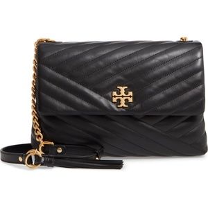 Kira Chevron Quilted Leather Shoulder Bag